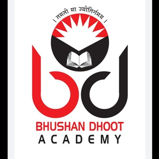 Logo saluran telegram csat_bhushan — Bhushan Dhoot Academy