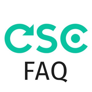 Логотип телеграм канала @cscenterfaq — CS центр 2022: вопросы и ответы