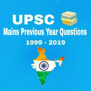 Telegram channel UPSC Mains PYQ logo