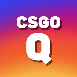 Логотип телеграм канала @csgoquiz — CSGO QUIZ