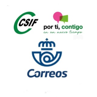 Logotipo del canal de telegramas csifcorreos - 📬 CSIF CORREOS 📦