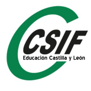 Telegram channel CSIF Educación CyL logo
