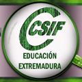 Logotipo del canal de telegramas csifeducacionextremadura - CSIF Educación Extremadura 🟩⬜️⬛️