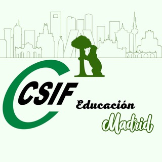 Logotipo del canal de telegramas csifeducacionmadrid - CSIF Educación Madrid
