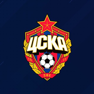 Логотип телеграм канала @cskamoscowfc — ПФК ЦСКА Москва