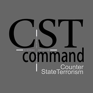 Логотип телеграм канала @cstcommand — CST command - противостояние государственному терроризму