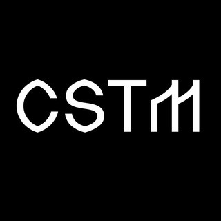 Логотип телеграм канала @cstmfonts — CSTM Fonts