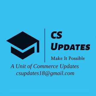 Logo of telegram channel csupdates — CS Updates (Company Secretary)