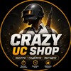Логотип телеграм канала @ctazypodval — CRAZY UC SHOP