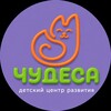 Логотип телеграм канала @cudesa_studio — Детский клуб-студия «Чудеса»