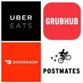 Logo saluran telegram cuentasdeliverysusa — Cuentas Doordash dasher Uber Eats 🚗 🇺🇸🇺🇸