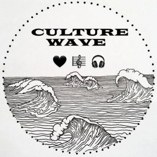 Логотип телеграм -каналу culturewave — Culture Wave 🎧🇺🇦