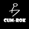 Логотип телеграм канала @cumrok — ♿️🖤CUM-ROK🤍♿️