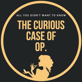 Логотип телеграм канала @curcaseofop — The Curious Case of OP.