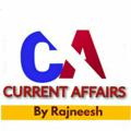 Telegram kanalining logotibi currentaffairsbyrajneesh — Current Affairs By Rajneesh