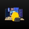 Логотип телеграм канала @curtrr — By Richie