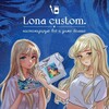 Логотип телеграм канала @customlona — Записки Тети Лоны