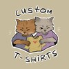 Logo of telegram channel customtshirtscool — CUSTOM T-SHIRTS 🪩