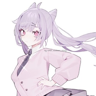 Логотип телеграм канала @cute_stickers_emoji — переходи по ссылке