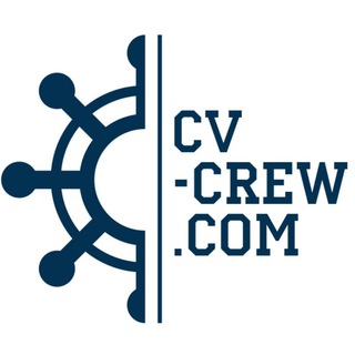 Logo of telegram channel cvcrewcom — 🔥CV-CREW.COM - Работа для моряков