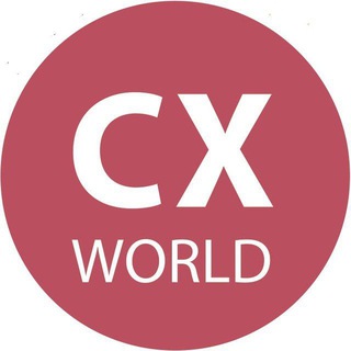Логотип телеграм канала @cx_forum — CX WORLD 🌎