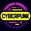 Telegram channel cyberpunk logo