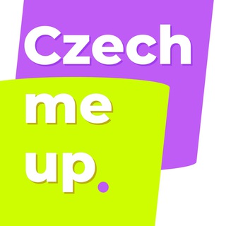 Логотип телеграм канала @czech_me_up — Czech me up - Курсы чешского языка