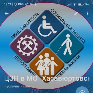 Логотип телеграм канала @cznhasray — ГКУ РД ЦЗН в МО "Хасавюртовский район"