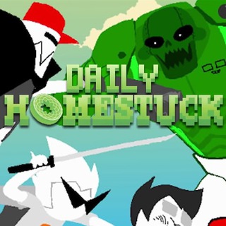 Логотип телеграм канала @d_homestuck — >daily homestuck