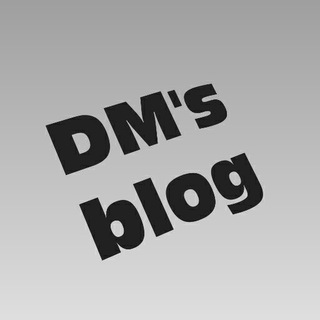 Telegram kanalining logotibi d_mahamatqulovna — DM's Blog 🇺🇸