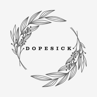 Логотип телеграм -каналу d0pesick — D O P E S I C K