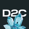 Логотип телеграм канала @d2cgames — D2C powered by Xsolla