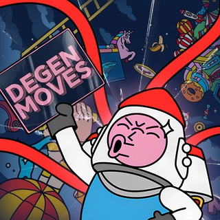 Логотип телеграм -каналу d5g5n_moves — DEGEN MOVES