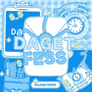 Logo saluran telegram daagetfess — 💸 OPEN PP DAGETFESS. 💸