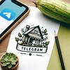 Логотип телеграм канала @dachnij_uchastok — Дачный Уголок