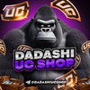 Логотип телеграм канала @dadashiucshop — DADASHI UC SHOP