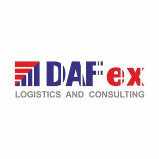 Логотип телеграм канала @dafex_uz — DAFex Logistics and Consulting