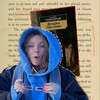 Логотип телеграм канала @dahhhhhha — кудрявая пишет и читает
