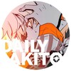 Логотип телеграм канала @daiilyakito — ᅠDaily akito shinonome (🥞)