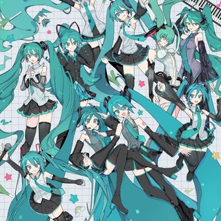 Logo of telegram channel daily_hatsunemiku — Hatsune Miku Daily