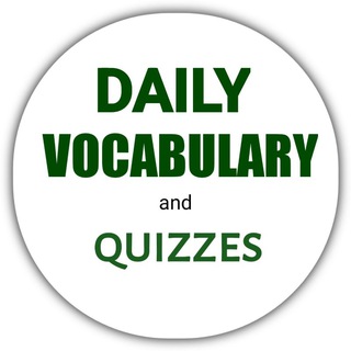 Telegram kanalining logotibi daily_vocab_quizzes — Daily vocabulary & quizzes