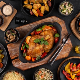 Логотип телеграм канала @dailydelish — 👩‍🍳Рецепты на каждый день|🍲Вкусняшки из первых рук