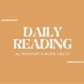 Logo saluran telegram dailyieltsreading — Daily IELTS Reading