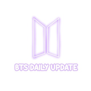 Logo saluran telegram dailyinfobts — BTS DAILY UPDATE