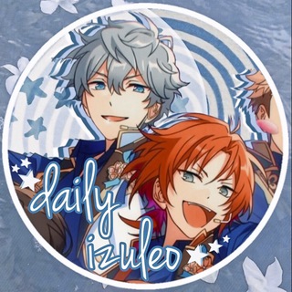Логотип телеграм канала @dailyizumixleo — — daily izuleo 🤍‧₊˚✧