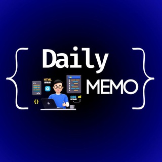 Telegram kanalining logotibi dailymemos — Daily Memo