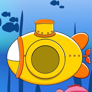 Логотип телеграм -каналу dailysubmarine — Yellow Submarine Daily