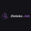 Логотип телеграм канала @dalekojob — Daleko Job | Работа | удалённо | фриланс
