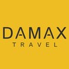 Логотип телеграм канала @damaxtravel_com — DAMAX TRAVEL