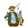Логотип телеграм канала @damfishspb — 🐟 Рыбалка в Санкт-Петербурге (канал)